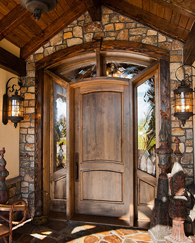 Custom Wood Door